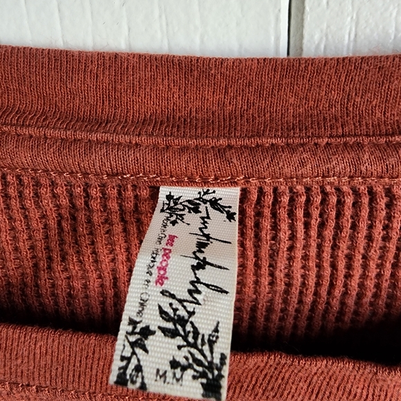 Intimately free waffle long sleeve tee - Picture 2 of 3